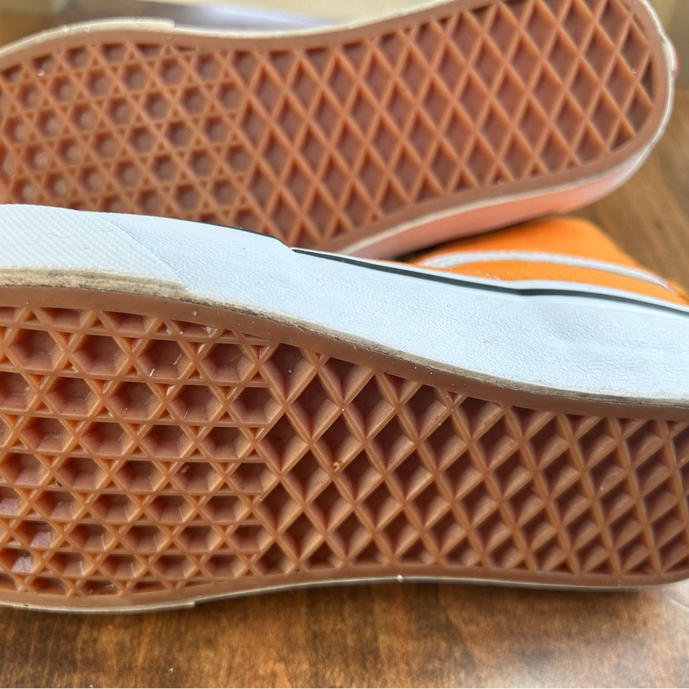 Vans Sk8-Hi - Kids 4.5 - Desert Sun - Orange Hi tops - Picture 7 of 15